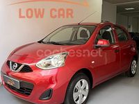 Usado Nissan Micra Tekna 80 CV (58 kW) 2016 Granate Berlina