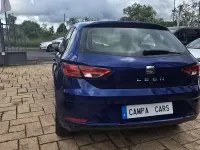 Usado Seat Leon Style 116 CV (85 kW) 2017 Azul Utilitario