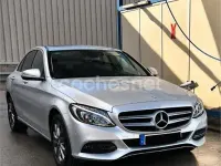 Usado Mercedes C220 170 CV (125 kW) 2015 Gris / plata Berlina