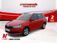 Usado Skoda Fabia 75 CV (55 kW) 2019 Rojo Berlina