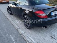 Usado Mercedes SLK200 Edition 184 CV (135 kW) 2010 Negro Descapotable
