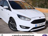 Usado Ford Focus ST-Line 125 CV (91 kW) 2017 Blanco Berlina