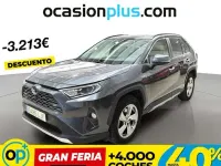 Usado Toyota RAV4 Hybrid Luxury 222 CV (163 kW) 2020 Gris SUV