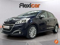 Usado Peugeot 208 Allure 110 CV (80 kW) 2017 Negro Utilitario