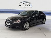 Usado Audi A3 Ambition 140 CV (102 kW) 2010 Negro Utilitario