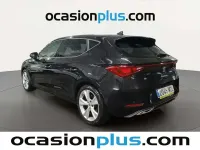 Usado Seat Leon FR 110 CV (80 kW) 2022 Negro Utilitario