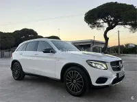 Usado Mercedes GLC220 AMG line 170 CV (125 kW) 2016 Blanco SUV