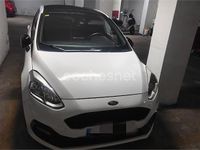 Usado Ford Fiesta ST-Line 100 CV (73 kW) 2017 Blanco Berlina