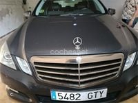Usado Mercedes E250 Avantgarde 204 CV (150 kW) 2010 Verde Berlina