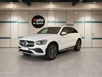 Usado Mercedes GLC300e 320 CV (235 kW) 2021 Blanco Coupe