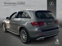 Usado Mercedes GLC220 AMG line 194 CV (142 kW) 2021 Gris / plateado SUV