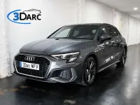 Usado Audi A3 Sportback S-Line 150 CV (110 kW) 2023 Gris Utilitario