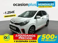 Usado Kia Picanto GT-Line 100 CV (73 kW) 2019 Blanco Utilitario