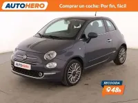 Usado Fiat 500 Lounge 71 CV (52 kW) 2016 Gris Berlina