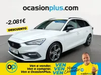 Usado Seat Leon FR 150 CV (110 kW) 2021 Blanco Familiar