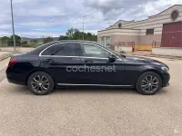 Usado Mercedes C200 136 CV (100 kW) 2015 Negro Berlina