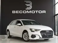 Usado Audi A3 Sportback 110 CV (80 kW) 2021 Blanco Utilitario