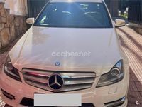 Usado Mercedes C250 Elegance 204 CV (150 kW) 2011 Blanco Berlina