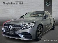 Usado Mercedes C200 Avantgarde 160 CV (117 kW) 2019 Gris selenita