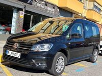 Usado VW Caddy Maxi Trendline 102 CV (75 kW) 2019 Negro Monovolumen