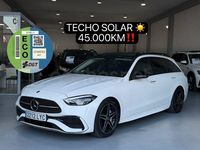Usado Mercedes C200 163 CV (119 kW) 2022 Blanco Familiar