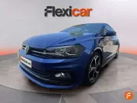Usado VW Polo R-line 95 CV (69 kW) 2018 Azul Utilitario