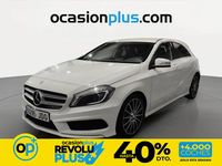 Usado Mercedes A180 AMG line 109 CV (80 kW) 2015 Blanco Utilitario