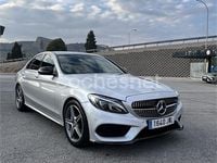 Usado Mercedes C220 AMG line 170 HP (125 kW) 2017 Cinzento Sedan