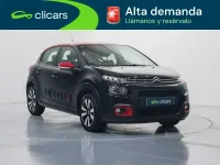 Usado Citroën C3 Feel 110 CV (80 kW) 2018 Negro Utilitario