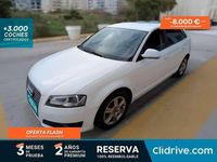 Usado Audi A3 Sportback Attraction 105 CV (77 kW) 2010 Blanco Utilitario