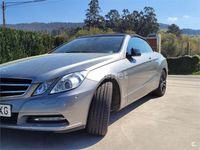 Usado Mercedes E220 Elegance 170 CV (125 kW) 2011 Gris / plata Descapotable