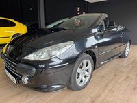 Usado Peugeot 307 CC 110 CV (80 kW) 2008 Negro Descapotable