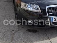 Usado Audi A6 S-Line 140 CV (102 kW) 2008 Negro Familiar