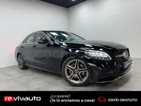 Usado Mercedes C180 156 CV (114 kW) 2019 Negro Berlina