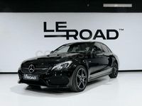 Usado Mercedes C43 AMG 390 CV (286 kW) 2018 Negro Berlina