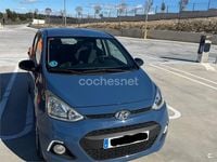 Usado Hyundai i10 Blackline 87 CV (63 kW) 2015 Azul Utilitario