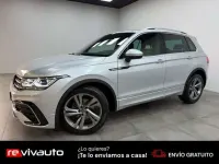 Usado VW Tiguan R-line 150 CV (110 kW) 2021 Gris SUV