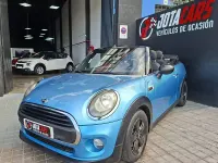 Usado Mini One Cabriolet 102 CV (75 kW) 2017 Azul Descapotable
