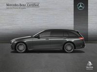 Usado Mercedes C220 AMG line 200 CV (147 kW) 2021 Gris Familiar