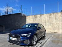 Usado Audi A3 S-Line 150 CV (110 kW) 2020 Azul Berlina
