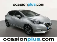 Usado Nissan Micra N-Connecta 90 HP (66 kW) 2018 Cinzento Citadino