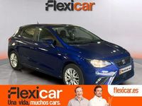 Usado Seat Ibiza Style 115 CV (84 kW) 2018 Azul Berlina