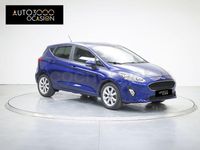 Usado Ford Fiesta Trend 85 CV (62 kW) 2018 Azul Utilitario
