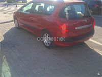 Usado Peugeot 308 SW 110 CV (80 kW) 2010 Rojo Familiar