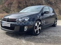 Usado VW Golf VII GTI 210 CV (154 kW) 2012 Negro Berlina