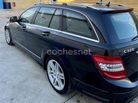 Usado Mercedes C320 Avantgarde 224 CV (164 kW) 2008 Negro Familiar