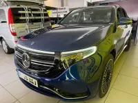 Usado Mercedes EQC400 300 kW (408 CV) 2020 Azul SUV
