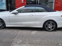 Usado Mercedes E220 170 CV (125 kW) 2015 Blanco Descapotable