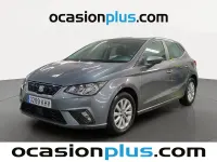 Usado Seat Ibiza Style 75 CV (55 kW) 2018 Gris Utilitario