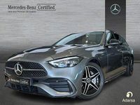 Usado Mercedes C220 AMG line 200 CV (147 kW) 2023 Gris / plateado Familiar